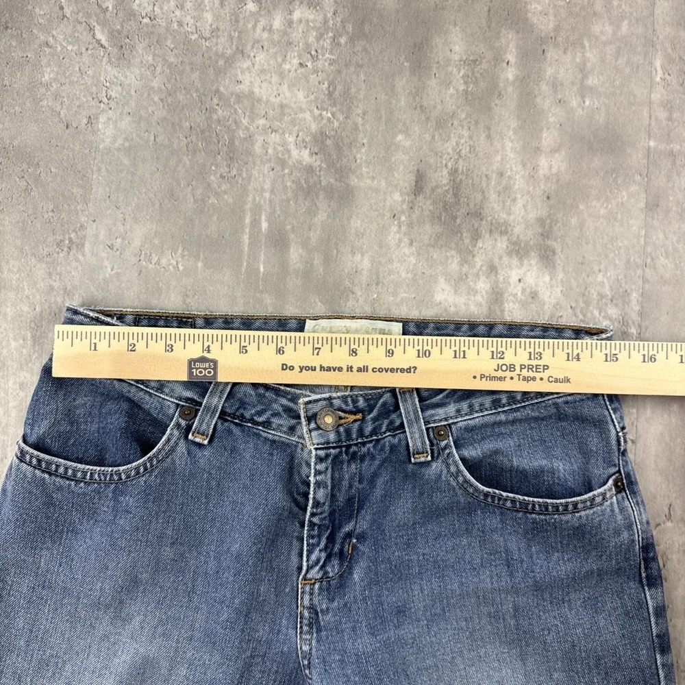 Vintage Old Navy Jeans Womens 6 Curve Low Waist Medium Wash Straight Leg (30x31)